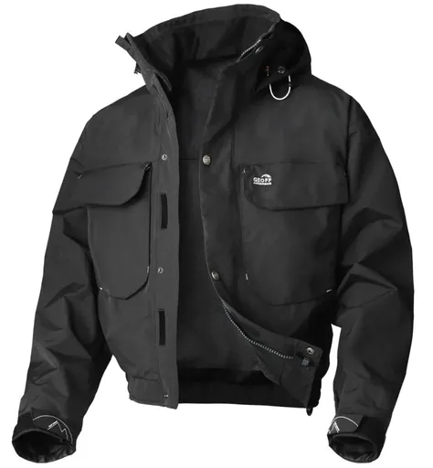 Geoff anderson bunda nepromokavá ws basis černá - xs