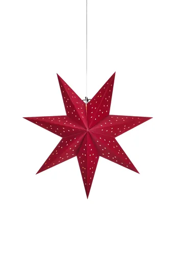 Markslöjd Blink červená závěsná hvězda 45 cm