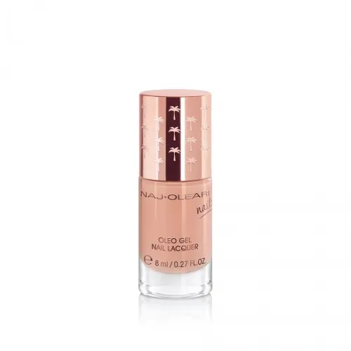 Naj-Oleari Oleo gel Nail Lacquer lak na nehty s gelovým efektem - 08 hazelnut 8 ml