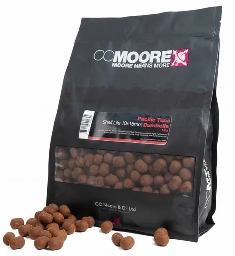 Cc moore boilies pacific tuna dumbells - 1 kg 15x18 mm