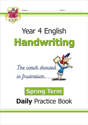 KS2 Handwriting Year 4 Daily Practice Book: Spring Term - CGP Books