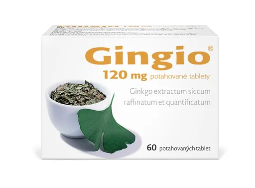 Gingio 120 mg 60 potahovaných tablet