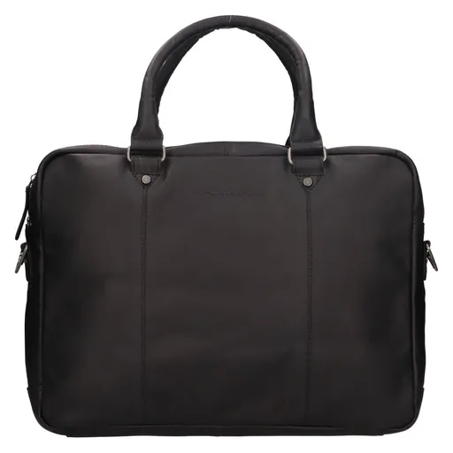 Pánská kožená taška na notebook The Chesterfield Brand Boston - černá