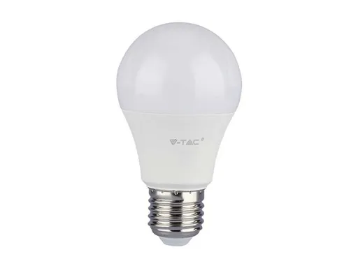 Žárovka LED E27 10,5W A60 bílá teplá V-TAC VT-2112