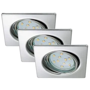 Briloner 7230-038 - SADA 3x LED Koupelnové podhledové svítidlo 3xGU10/3W/230V (117019)