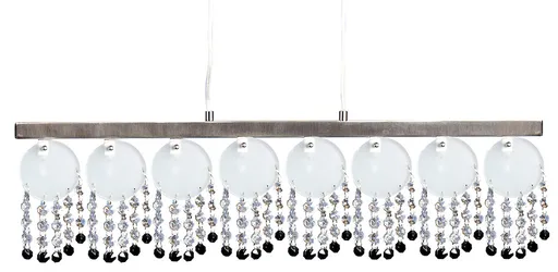 Stropní svítidlo Luxor 8*10W G4 matný nikl