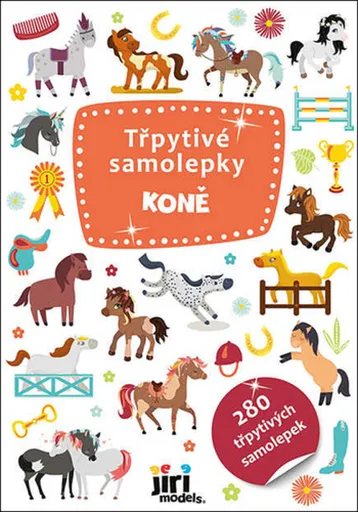 Třpytivé samolepky - Koně