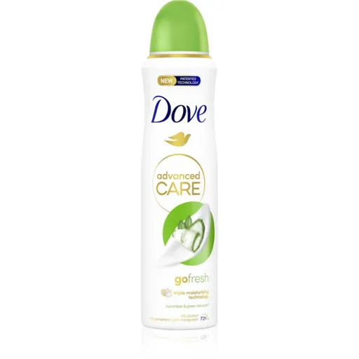 Dove Advanced Care Go Fresh Cucumber & Green Tea deodorant sprej Cucumber & Green Tea 150 ml