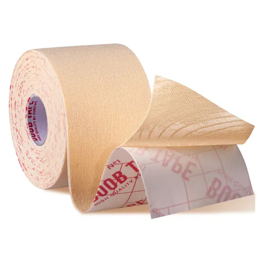 CureTape Tejpovací páska na prsa Boob Tape Beige 5 cm x 5 m