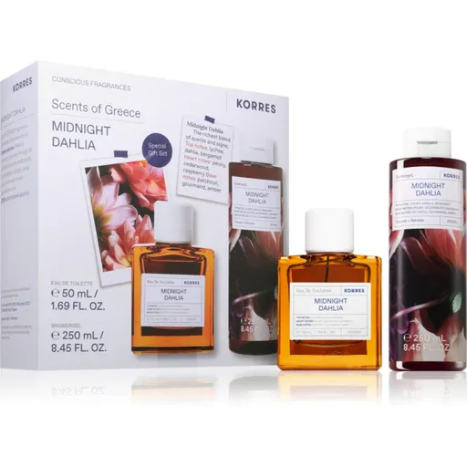 Korres Midnight Dahlia dárková sada pro ženy