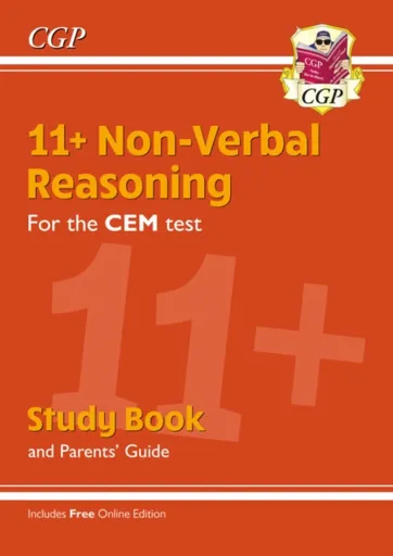 11+ CEM Non-Verbal Reasoning Study Book (with Parentsâ€™ Guide & Online Edition) - CGP Books