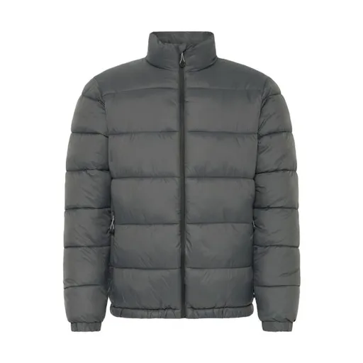 BLEND BHEIDEN JACKET WITH STAND Pánská zateplená bunda, tmavě šedá, velikost