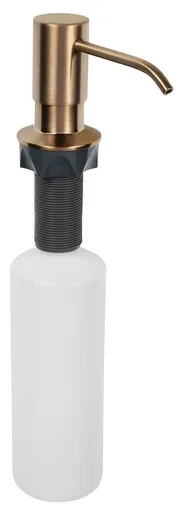 SAPHO Zápustný dávkovač mýdla, kulatý, měď mat SP023PG