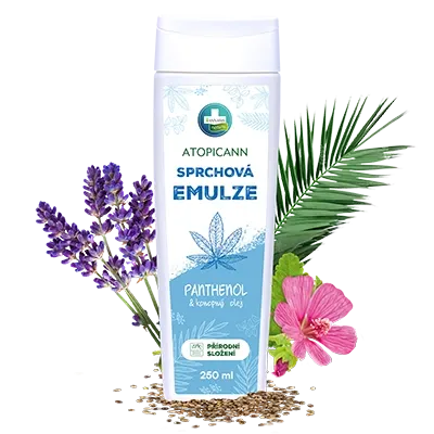 ATOPICANN sprchová emulze s panthenolem - 250 ml - Annabis