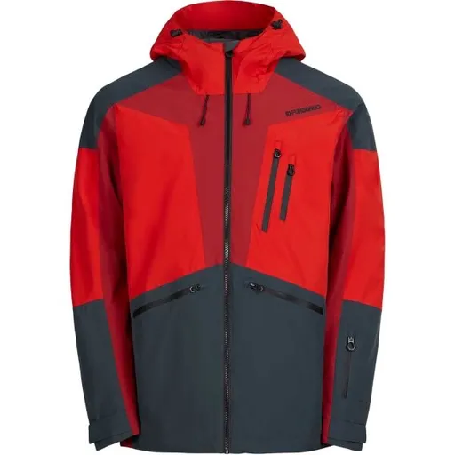 FUNDANGO RIGEL ECO Pánská lyžařská/snowboardová bunda, červená, velikost