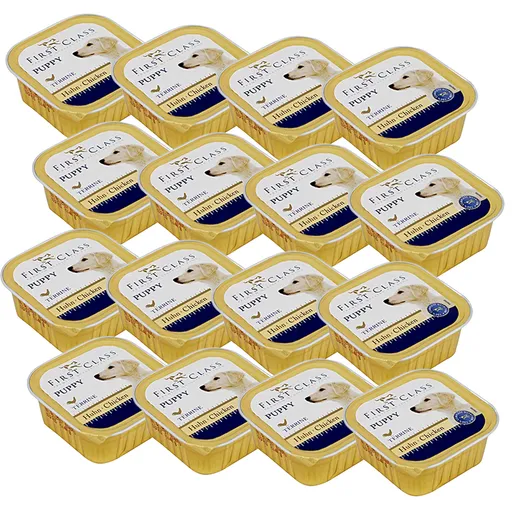 Akinu FIRST CLASS Puppy drůbeží paštika pro štěňata 16 x 150 g