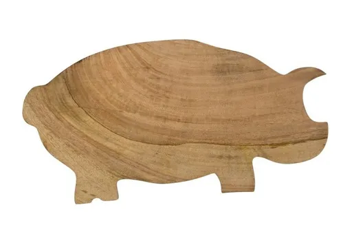 Dřevěné mangové prkénko prase - 44*24*2cm Mars & More