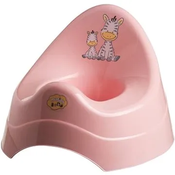 MALTEX nočník zebra s hudbou růžová (5903067009526)