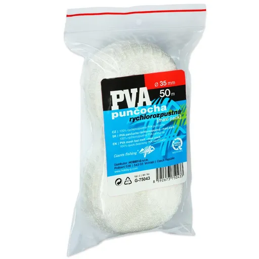 Giants fishing PVA náhradní punčocha Mesh Fast Melt Refill 35mm/50m ( maxi pack ),Giants fishing PVA náhradní punčocha Mesh Fast Melt Refill 35mm/50m
