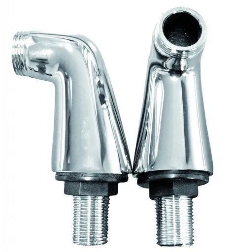 INVENA Kolínka k vanové baterii ELBOWS kulaté LA-46-C01-L