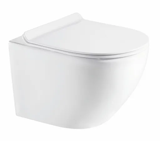 OLSEN SPA Závěsné WC ARCO RIMLESS se sedátkem Soft-close OLKLT046E