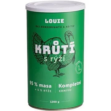 LOUIE krůtí s rýží 1200 g (8595174345887)