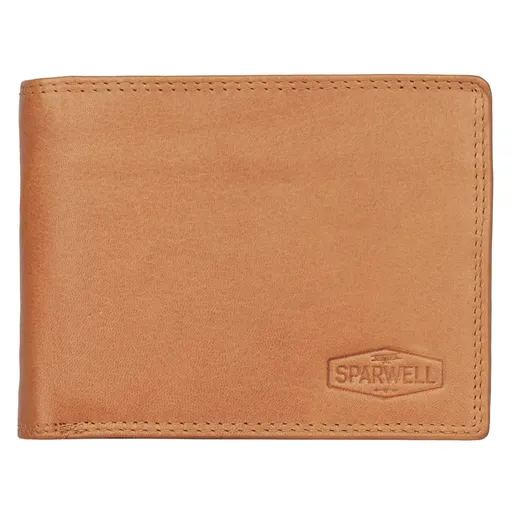 Pánská kožená peněženka Sparwell Greg - koňak
