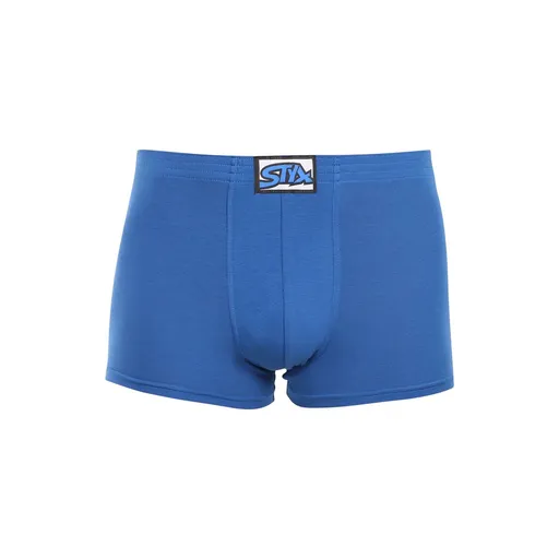 Styx Pánské boxerky klasická guma modré (Q1167) L