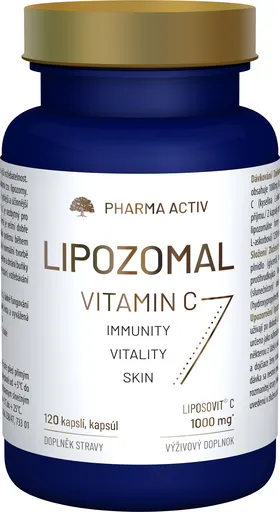 Pharma Activ Lipozomal Vitamín C 1000 mg 120 kapslí