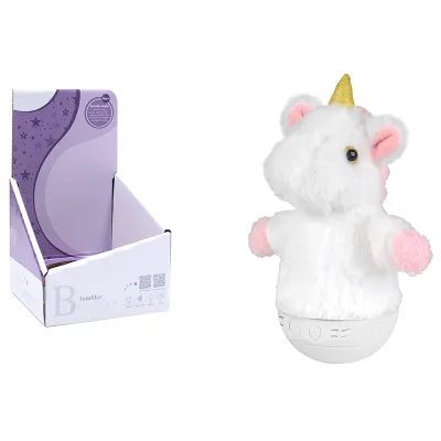 Usínáček s osvětlením a hudbou Jednorožec