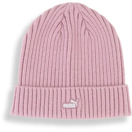 Puma ESSENTIALS PATCH MID CROWN BEANIE Zimní čepice, růžová, velikost