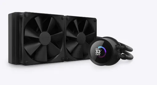 NZXT vodní chladič Kraken 280 / 2x140mm fan / LCD disp. / 6 let / LGA1851 / AM5
