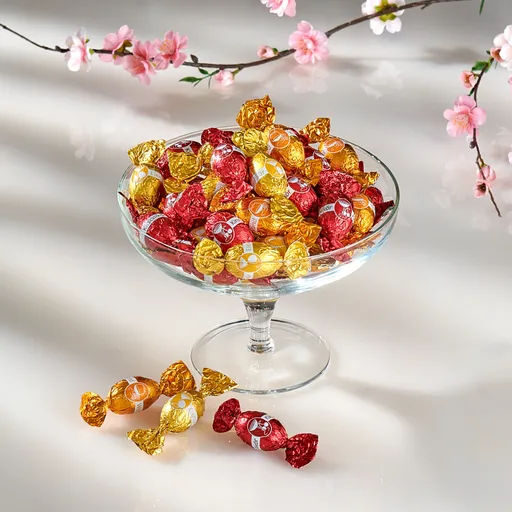 40 čokoládových vajíček plněných likérem