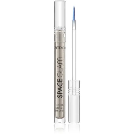 Catrice Space Glam tekuté oční linky se třpytkami odstín 010 Moonstone Metallic 1.4 ml