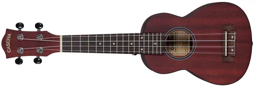 Cascha HH 2263L Soprano Mahogany LH Red