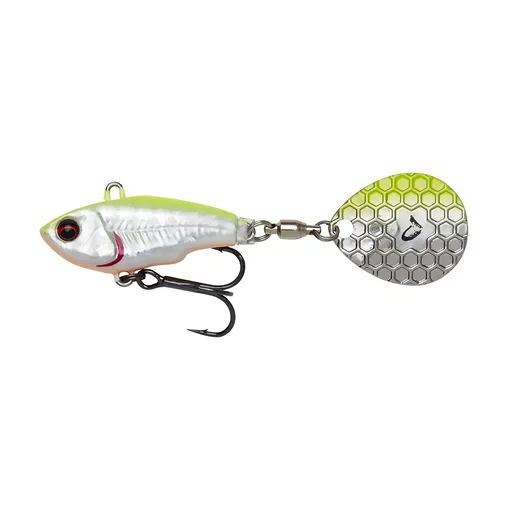 Savage Gear Tail Spinner Fat Tail Spin Sinking Lemon Back Flash - 5,5cm 9g,Savage Gear Tail Spinner Fat Tail Spin Sinking Lemon Back Flash - 5,5cm 9g