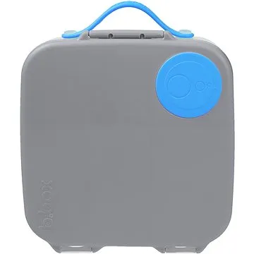 B.Box Svačinový box velký šedý modrý (9353965006541)
