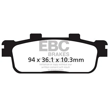 EBC Brzdové destičky SFA427 (SFA427)