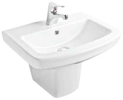 OLSEN SPA Nástěnné umyvadlo NERO 54,5 OLKGNE12LVB01