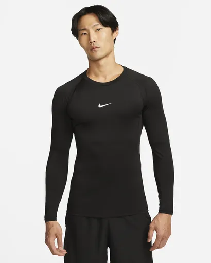Nike Pro Mens Dri-FIT Tight Long-Sleeve Fitness Top L