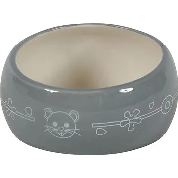 Zolux Miska keramická šedá 200 ml (3336022061055)