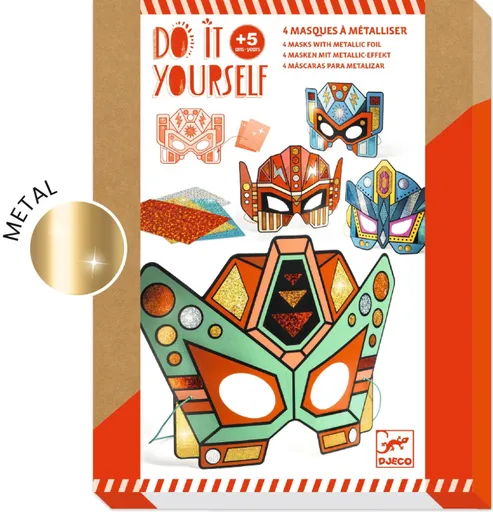 DIY Masky superrobotů k dotvoření