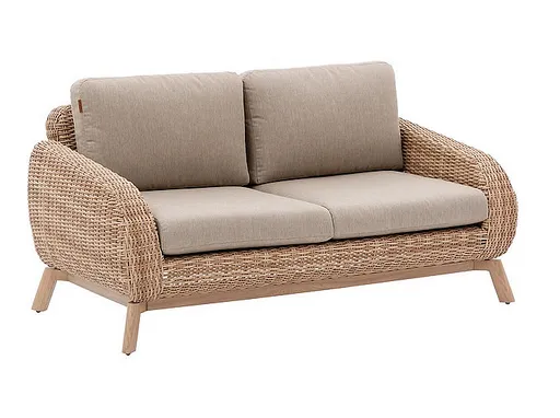 Luxusní ratanová 2-místná lavice SUNSHINE