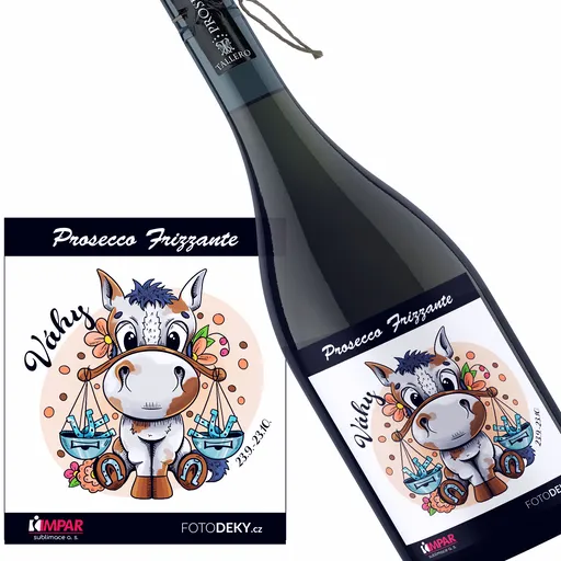 Víno Koňská znamení – váhy (Druh Vína: Prosecco)