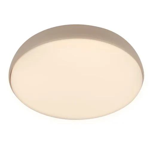 BRILONER Nikan stropní svítidlo pr.28,5 cm - 22W, 2300lm, LED, stmívatelné, CCT, dálkový ovladač, béžové 3876011