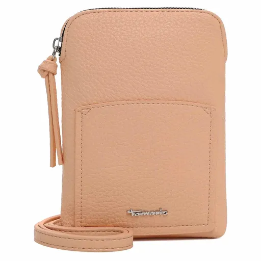 Dámská kabelka na mobil a doklady Tamaris Magne - broskvová