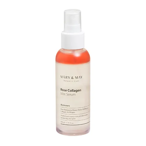 MARY & MAY Dvoufázové sérum ve spreji Rose Collagen Mist Serum 100 ml