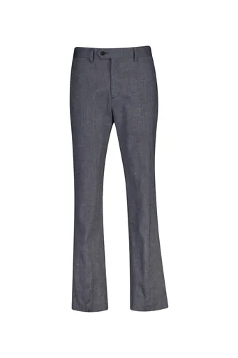 KALHOTY GANT INDIGO HERRINGBONE SUIT PANTS MARINE