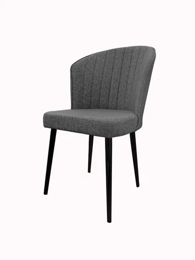 Sada židlí (4 kusy) Rubi - Grey, Black