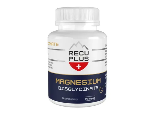 RECUPLUS Magnesium Bisglycinate 90 kapslí